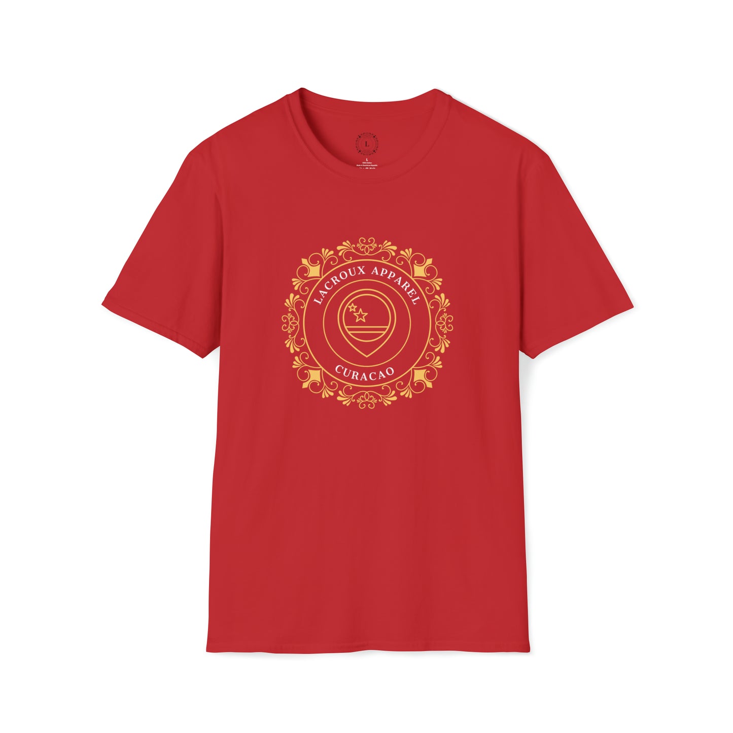 Men and Women Softstyle T-Shirt , Curacao Neighbourhoods Collection 01