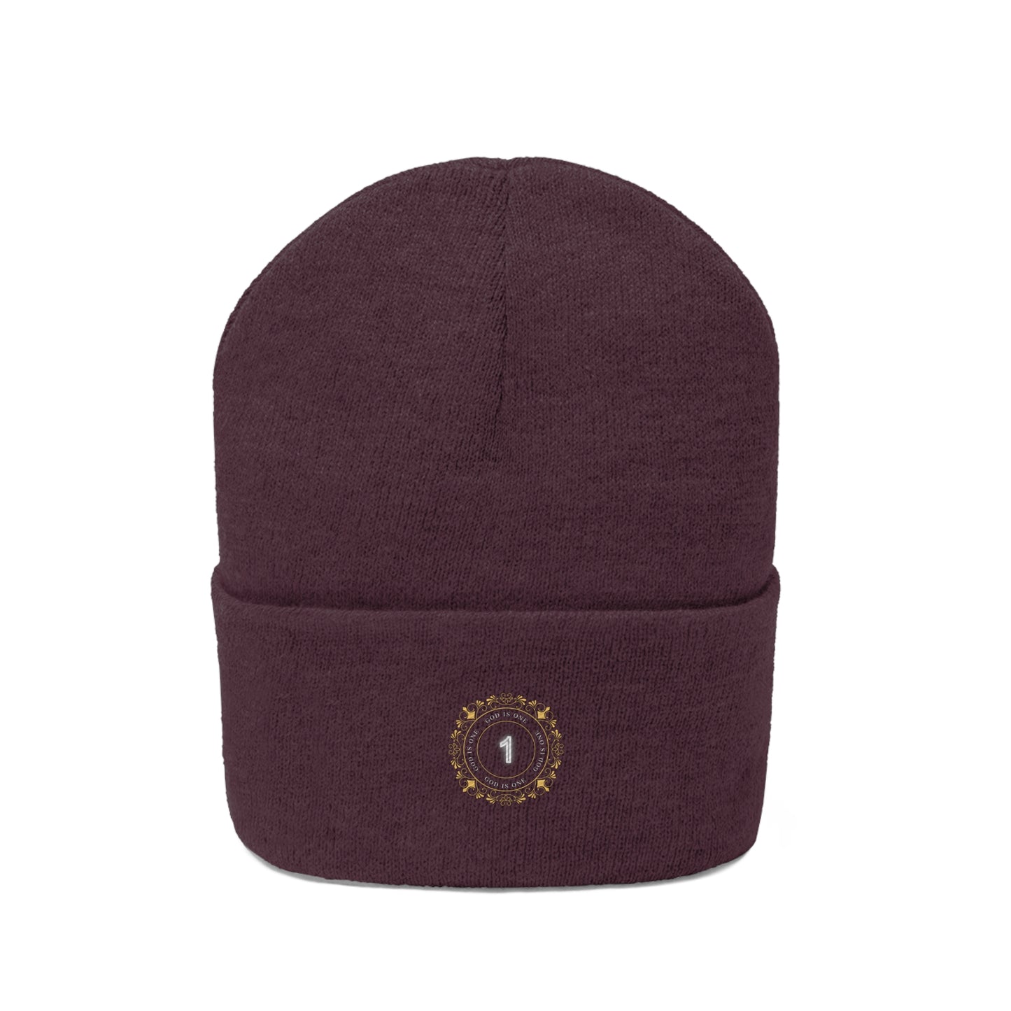 Knit Beanie - Head wear (God is One) 04