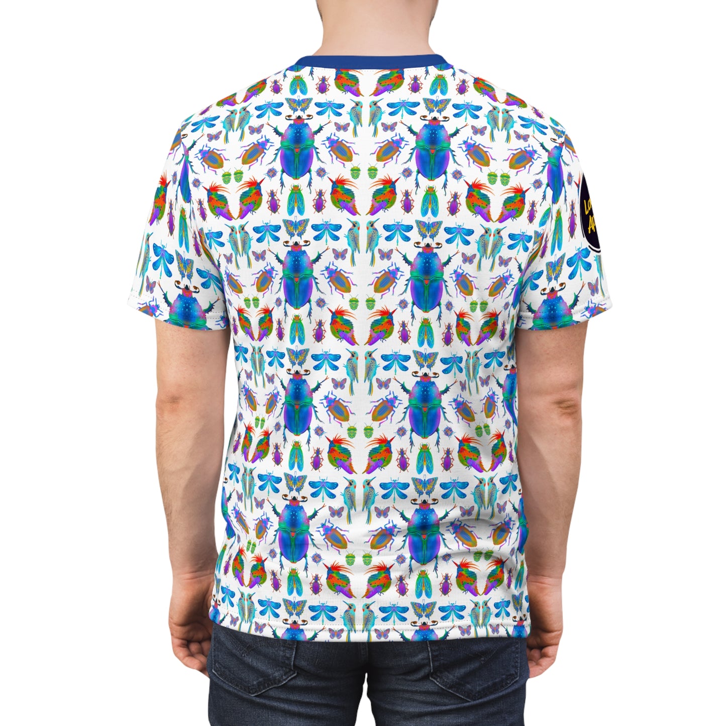 Men and Women Cut & Sew Tee Bug All over print