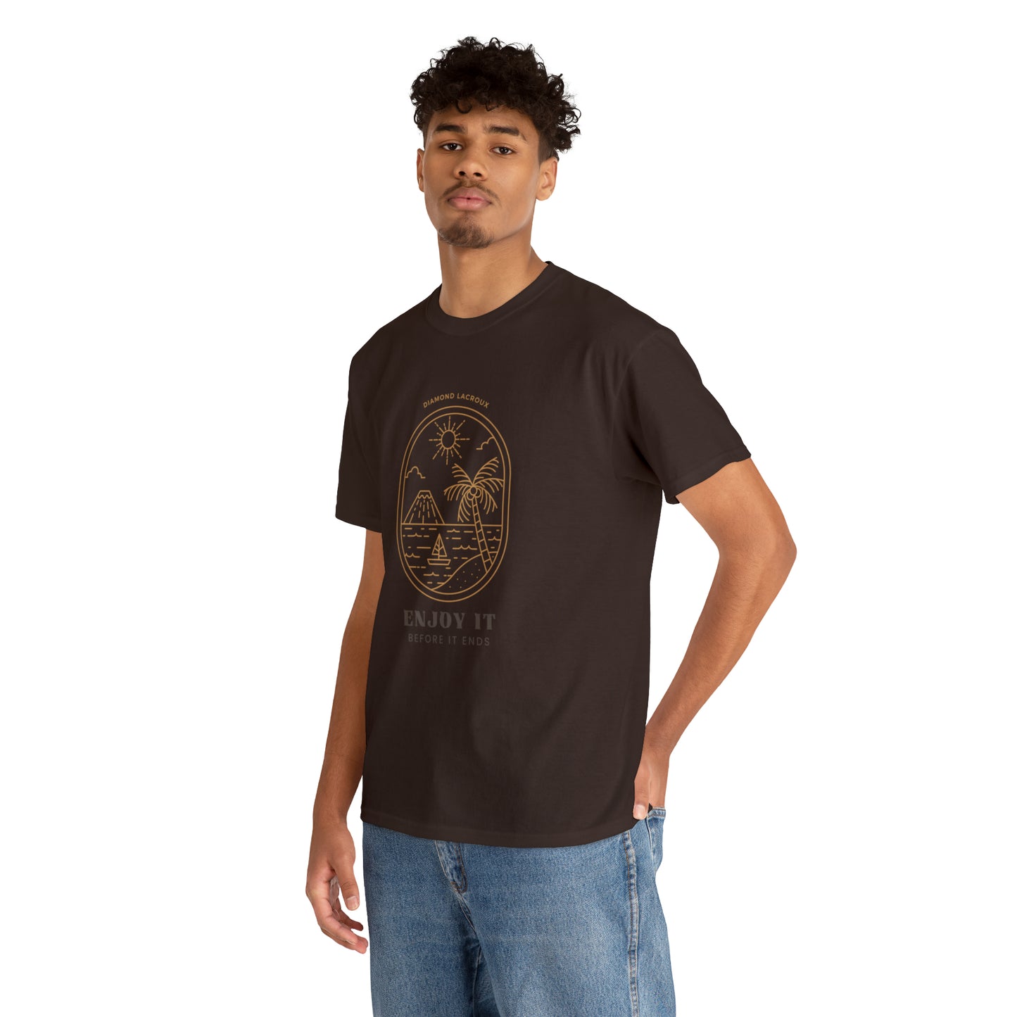 Men and Women Heavy Cotton Tee LOGO Identity Collection