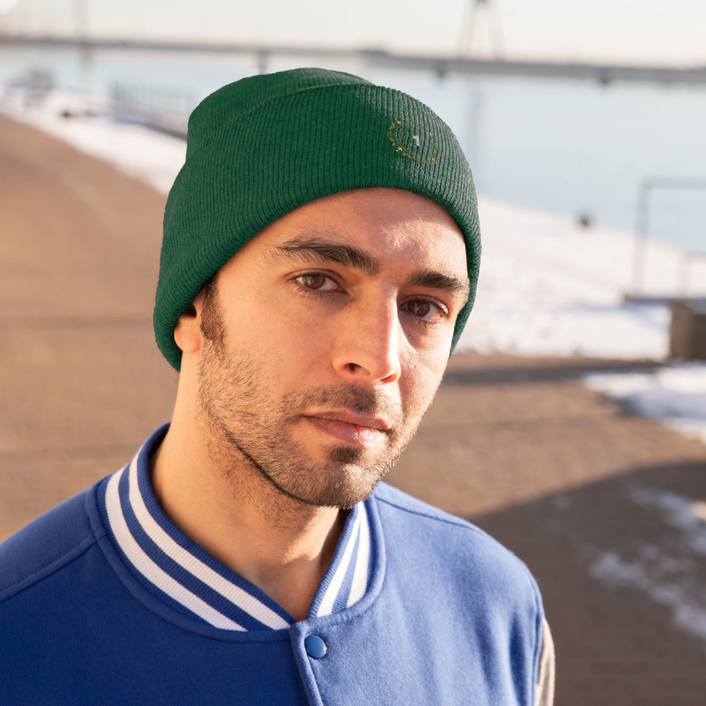 Knit Beanie - Head wear (God is One) 04