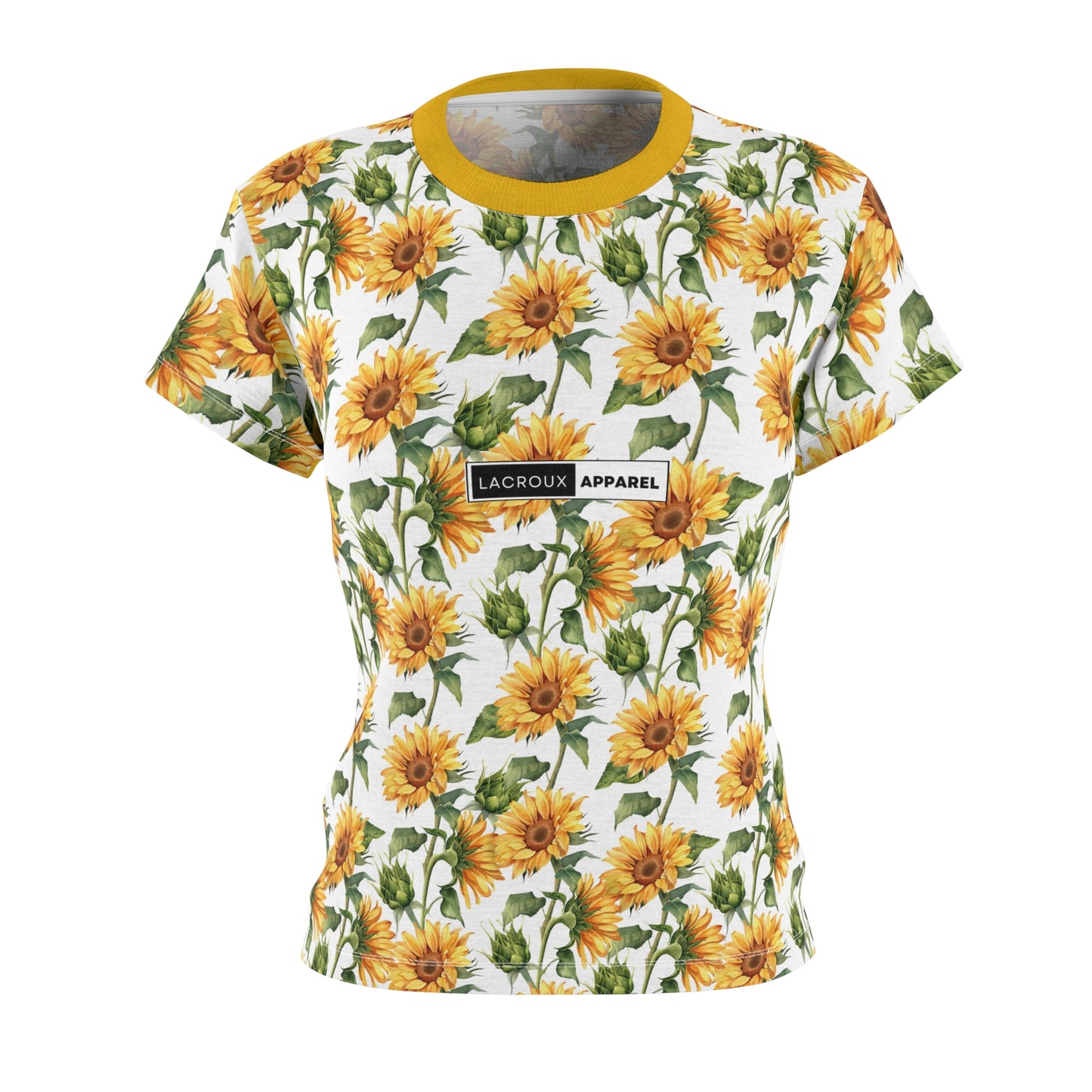 Women's Cut & Sew Tee Sunflower All over print