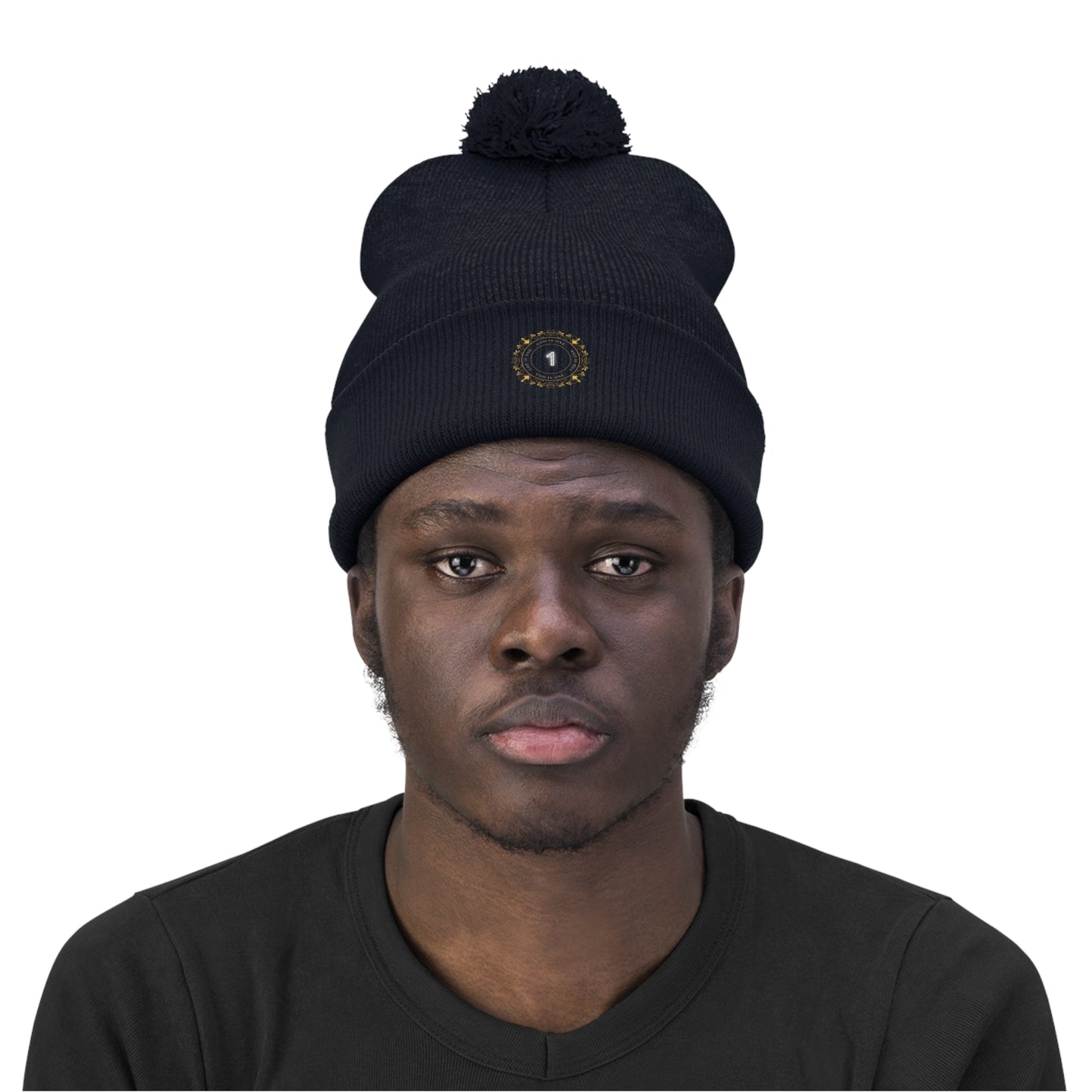 Pom Pom Beanie - Head wear (God is One) 11