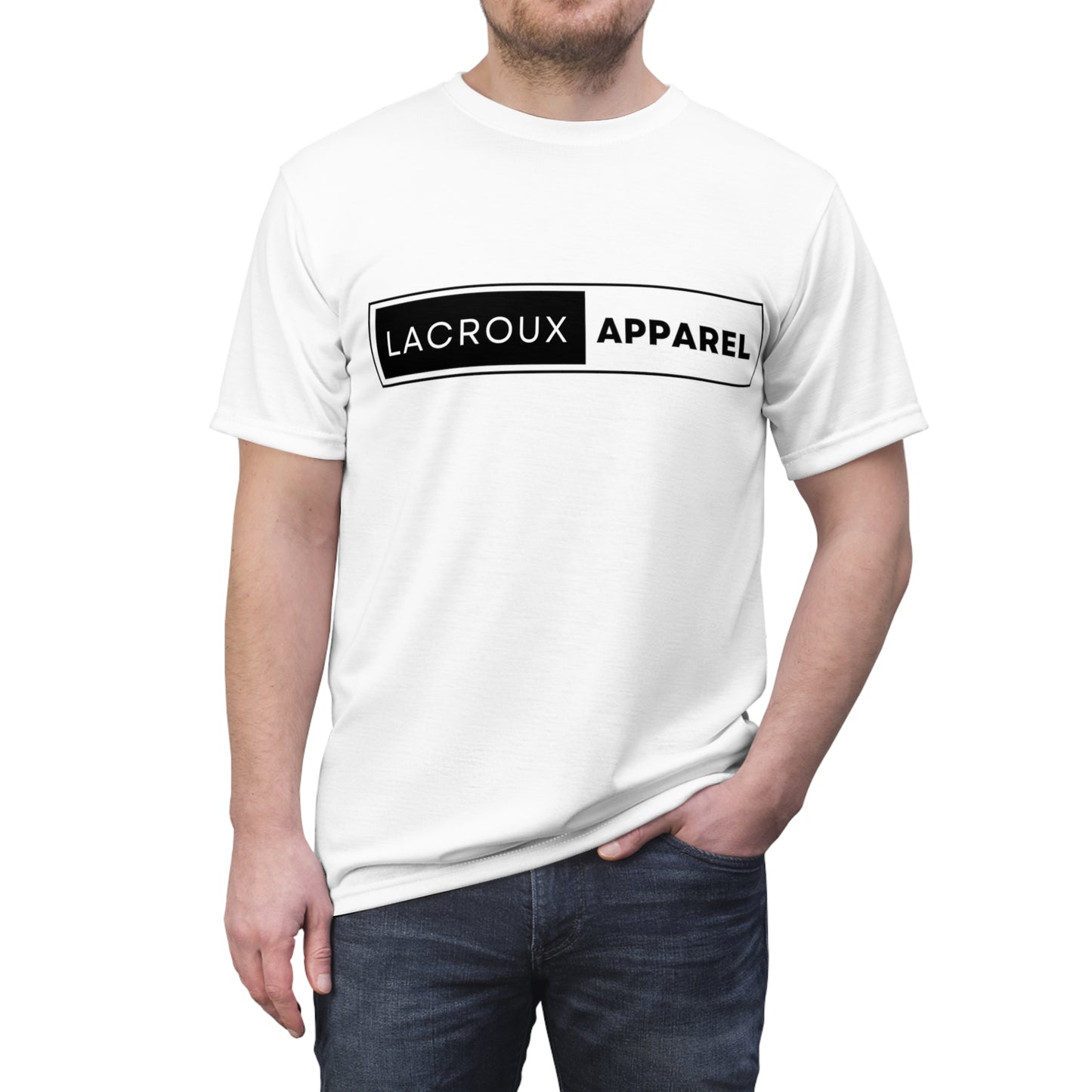 Men and Women Cut & Sew Tee (AOP) Logo Collection