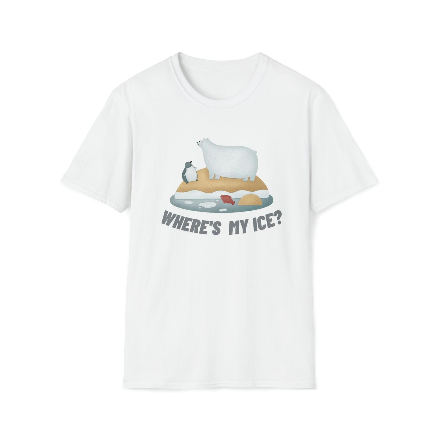 Men and Women Softstyle T-Shirt Helping the Earth 05