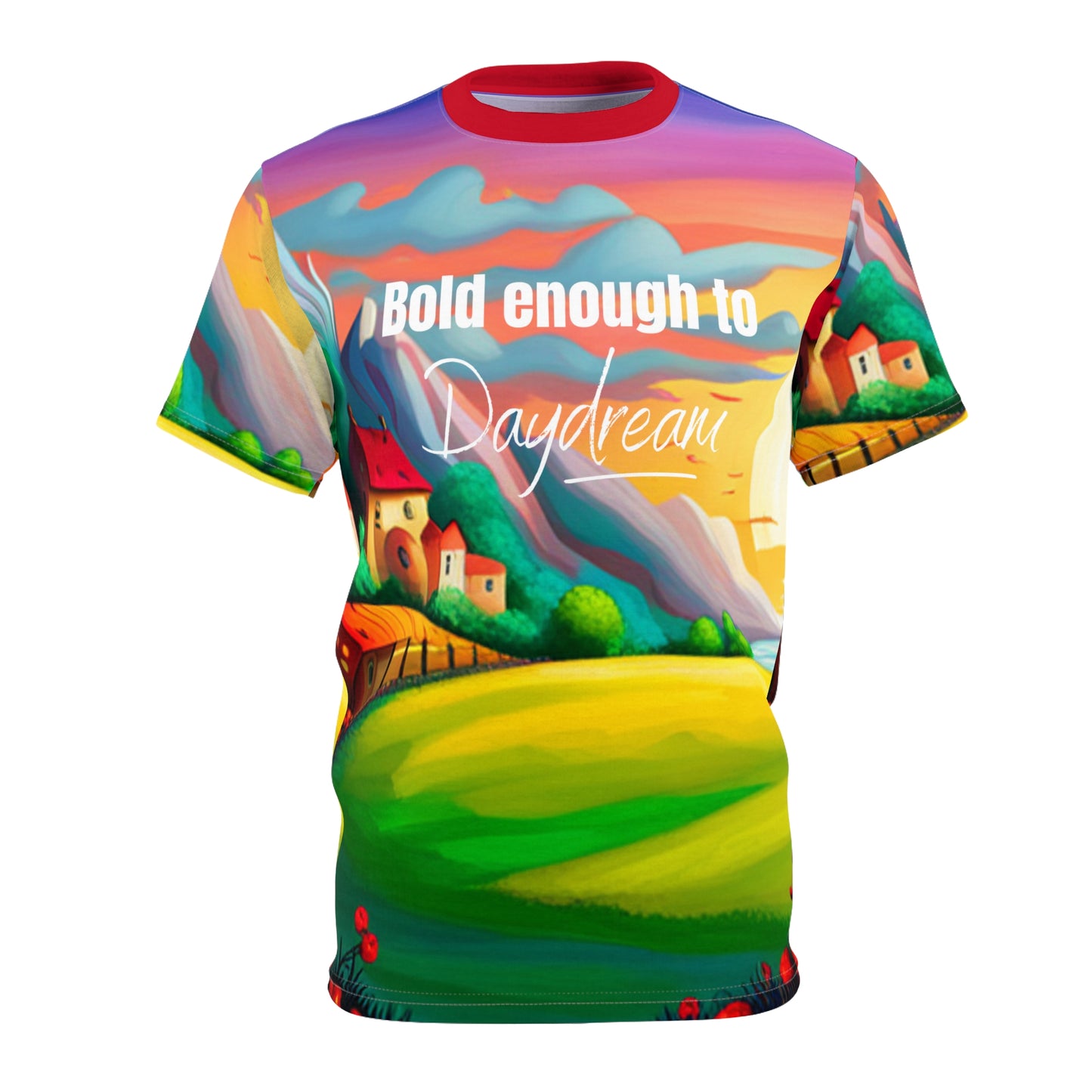 Men and Women Cut & Sew Tee Wear Motivation Daydream 07
