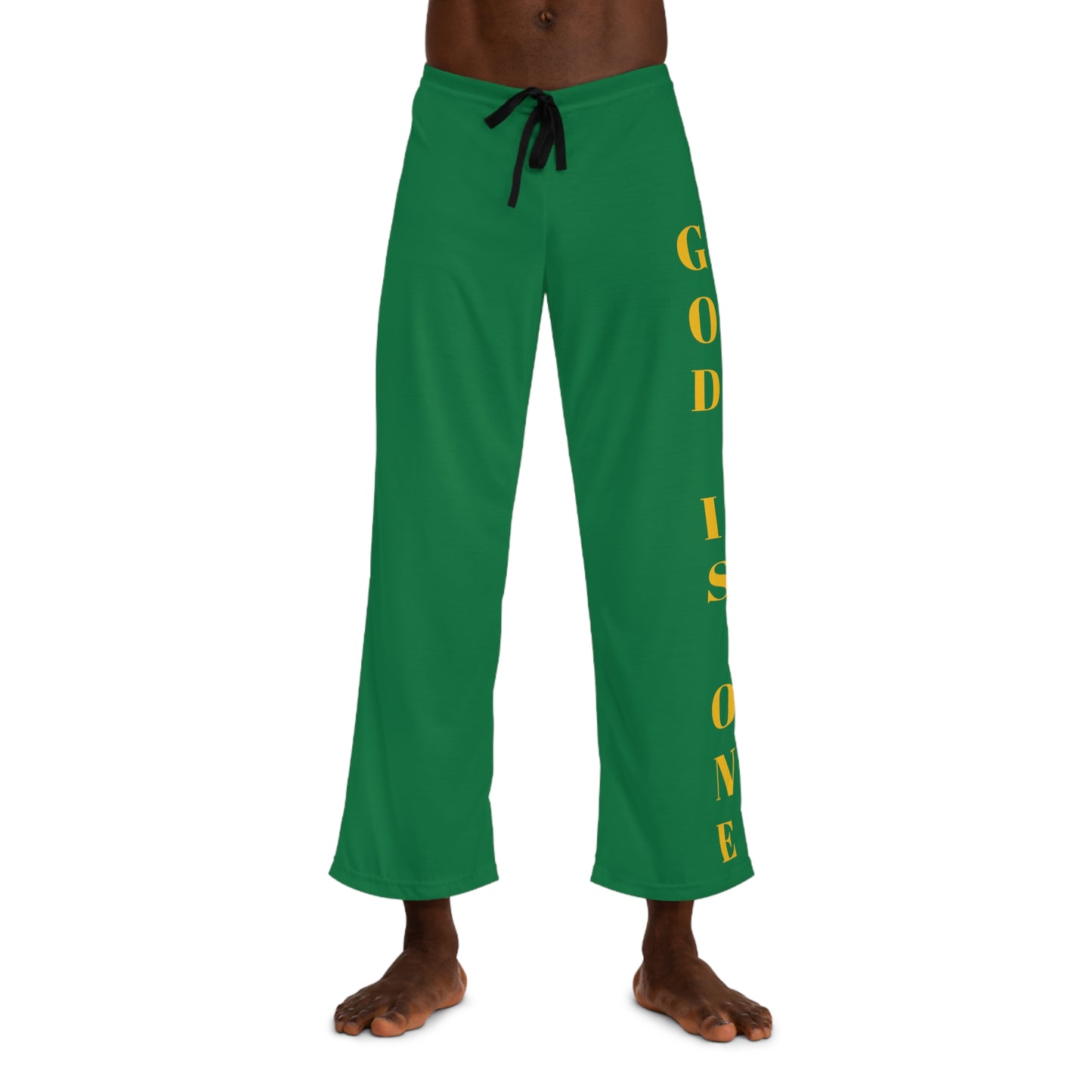 Men's Pajama Pants (AOP) Men's Bottoms God Is One 07