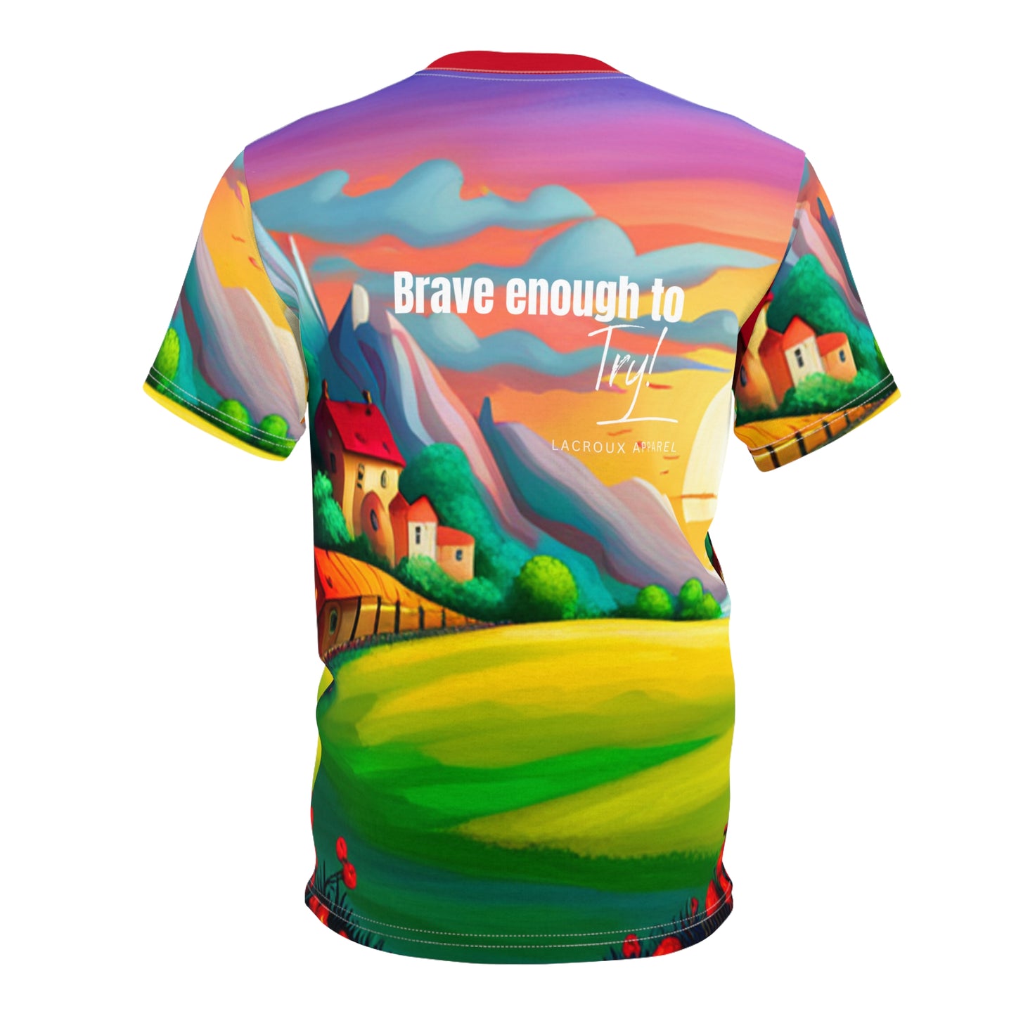Men and Women Cut & Sew Tee Wear Motivation Daydream 07
