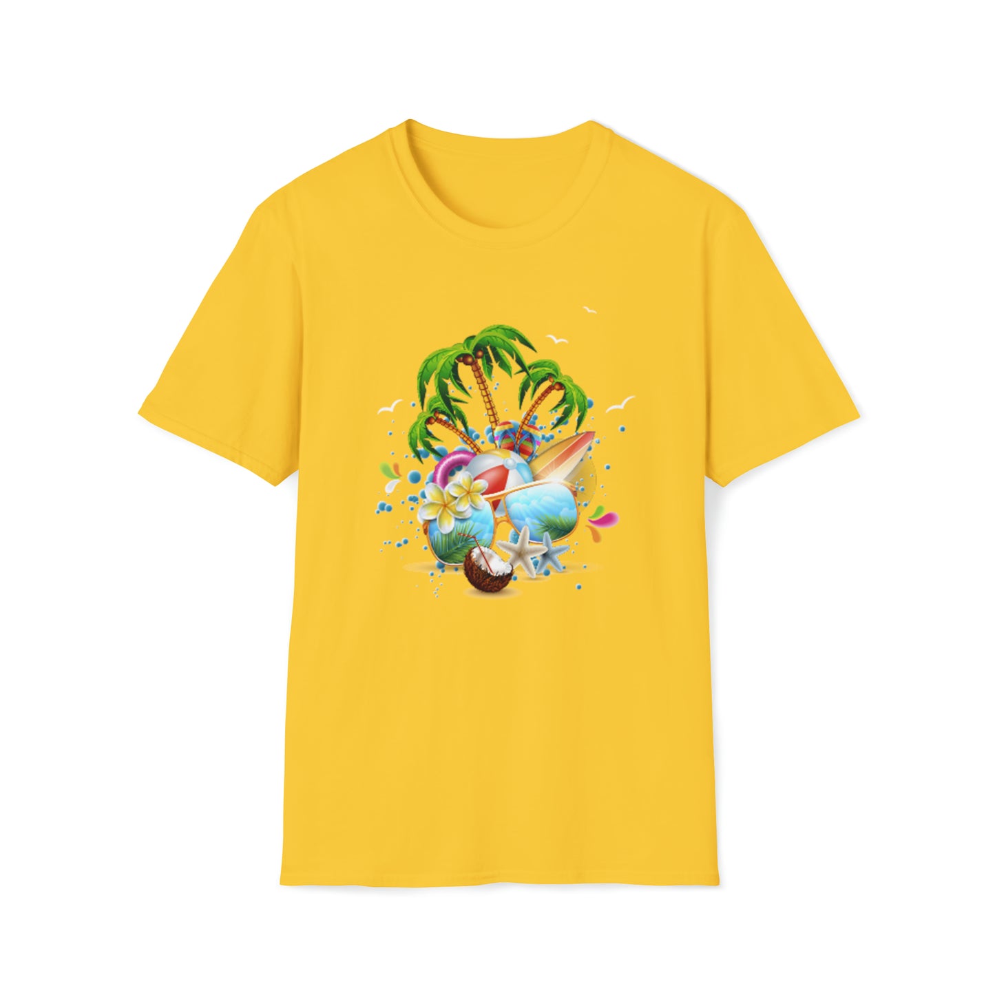 Men and Women Softstyle T-Shirt The Child In Me 03 Beach
