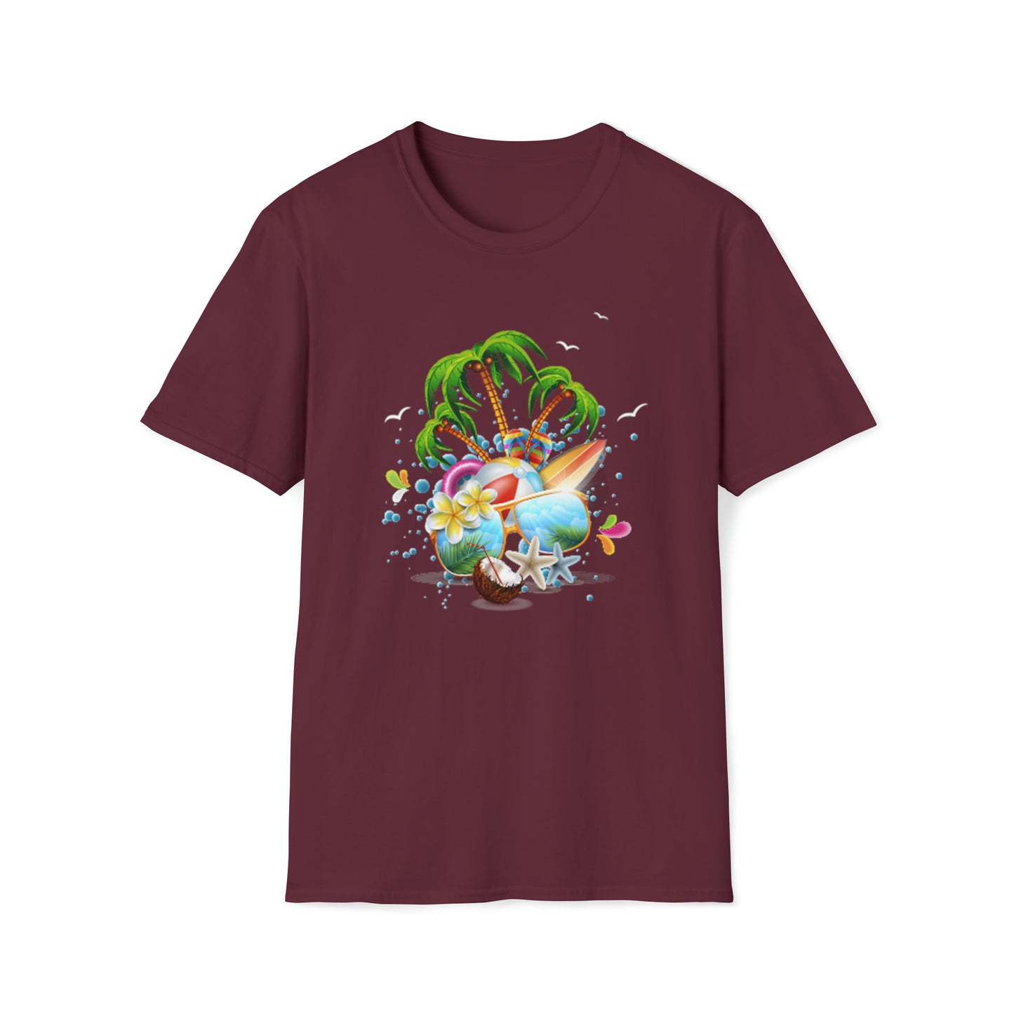 Men and Women Softstyle T-Shirt The Child In Me 03 Beach