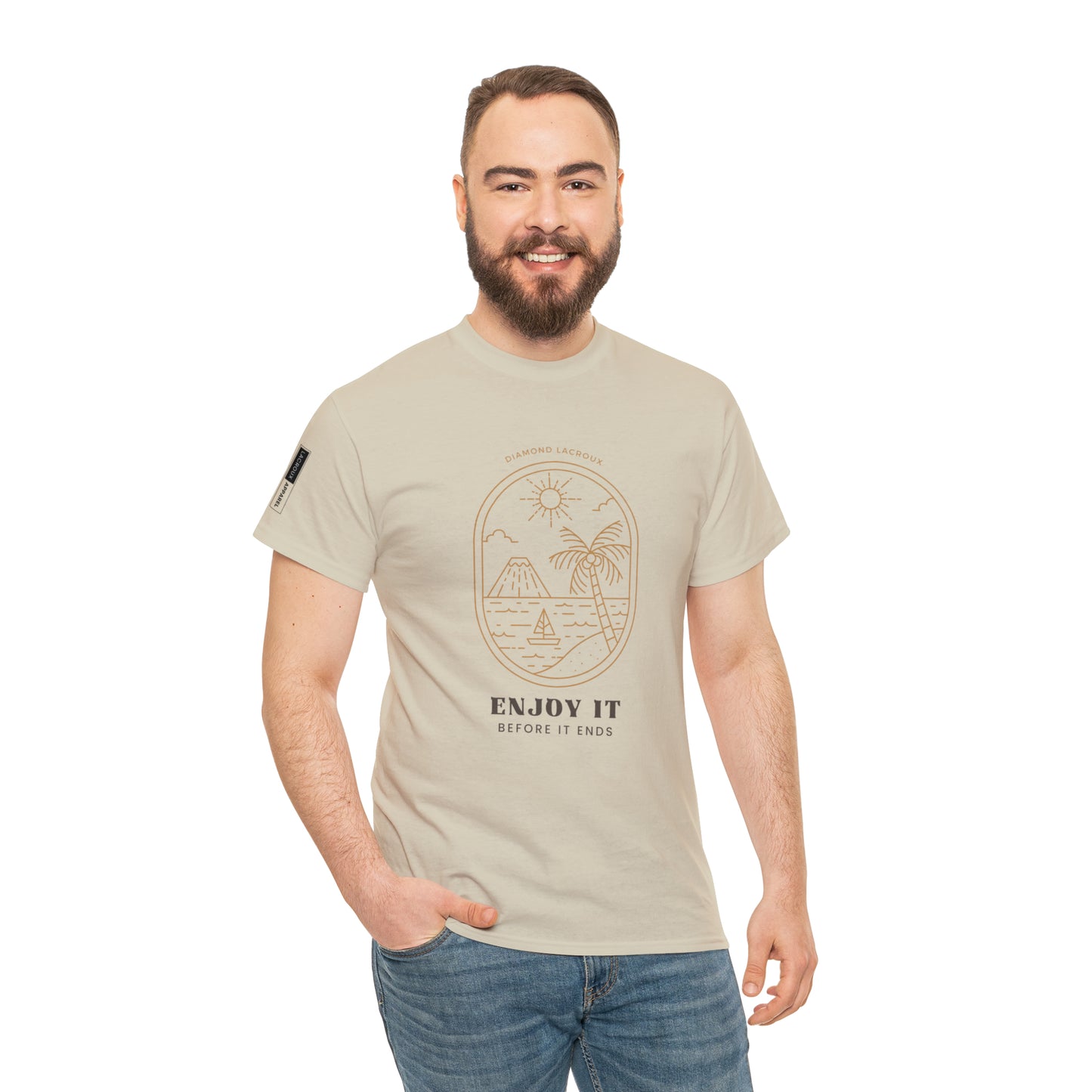 Men and Women Heavy Cotton Tee LOGO Identity Collection