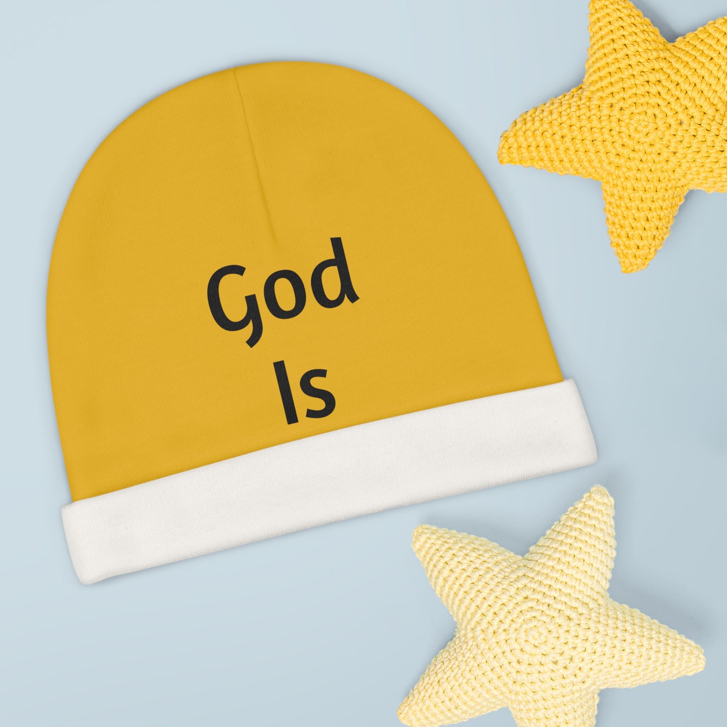 Baby Beanie (AOP) - Head wear (God is One) 06