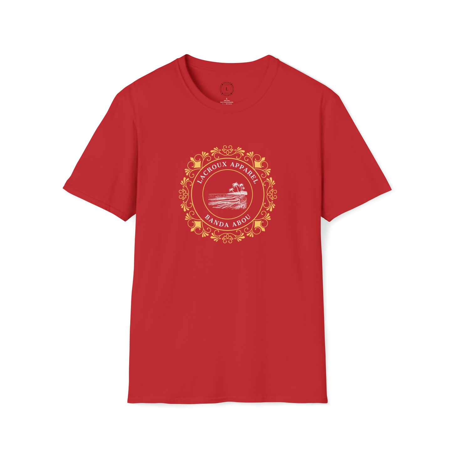 Men and Women Softstyle T-Shirt , Curacao Neighbourhoods Collection 02