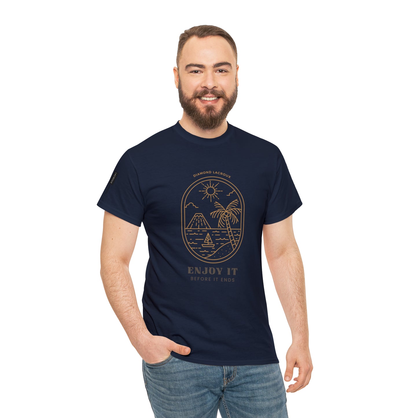 Men and Women Heavy Cotton Tee LOGO Identity Collection