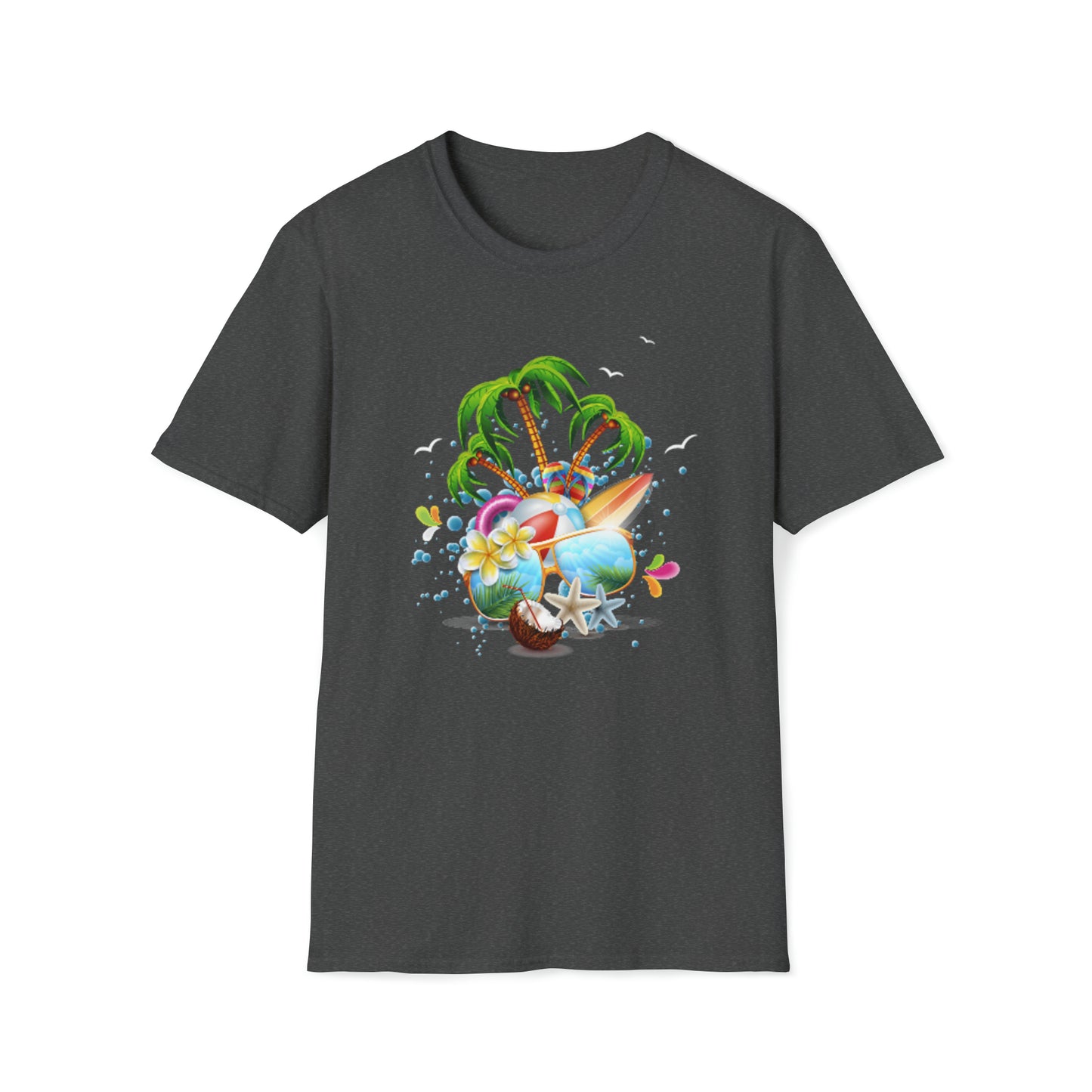 Men and Women Softstyle T-Shirt The Child In Me 03 Beach