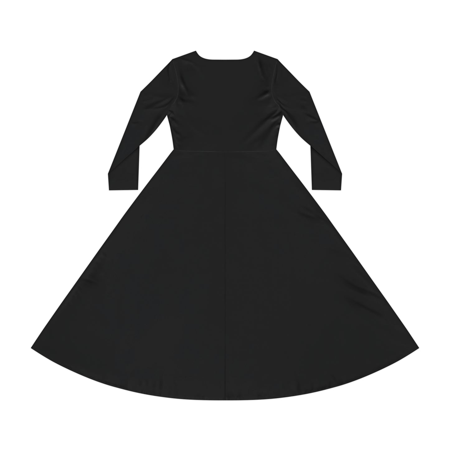Women's Long Sleeve Dress (AOP) - God is one Women's Dress 06