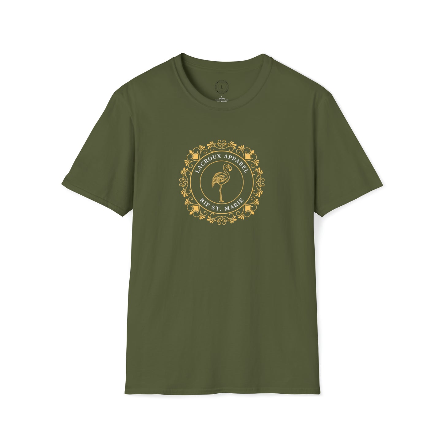 Men and Women Softstyle T-Shirt , Curacao Neighbourhoods Collection 07
