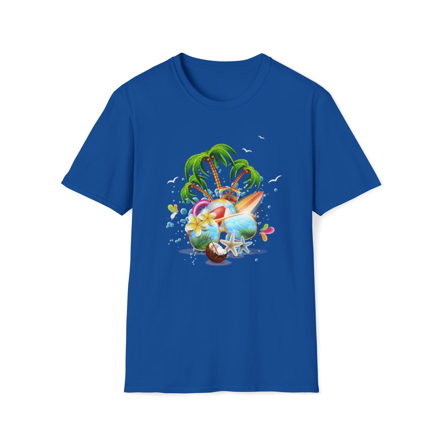 Men and Women Softstyle T-Shirt The Child In Me 03 Beach