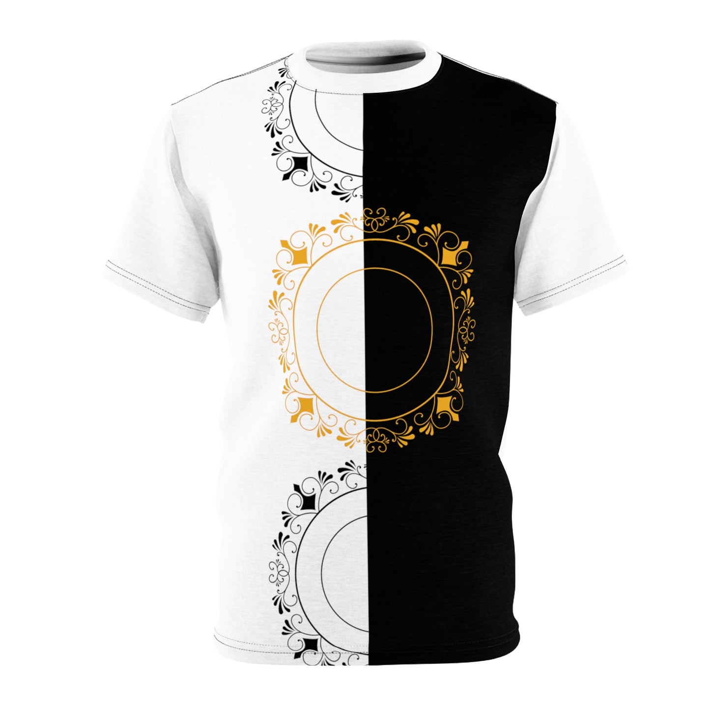 Men and Women Cut & Sew Tee (AOP) Logo Identity Collection