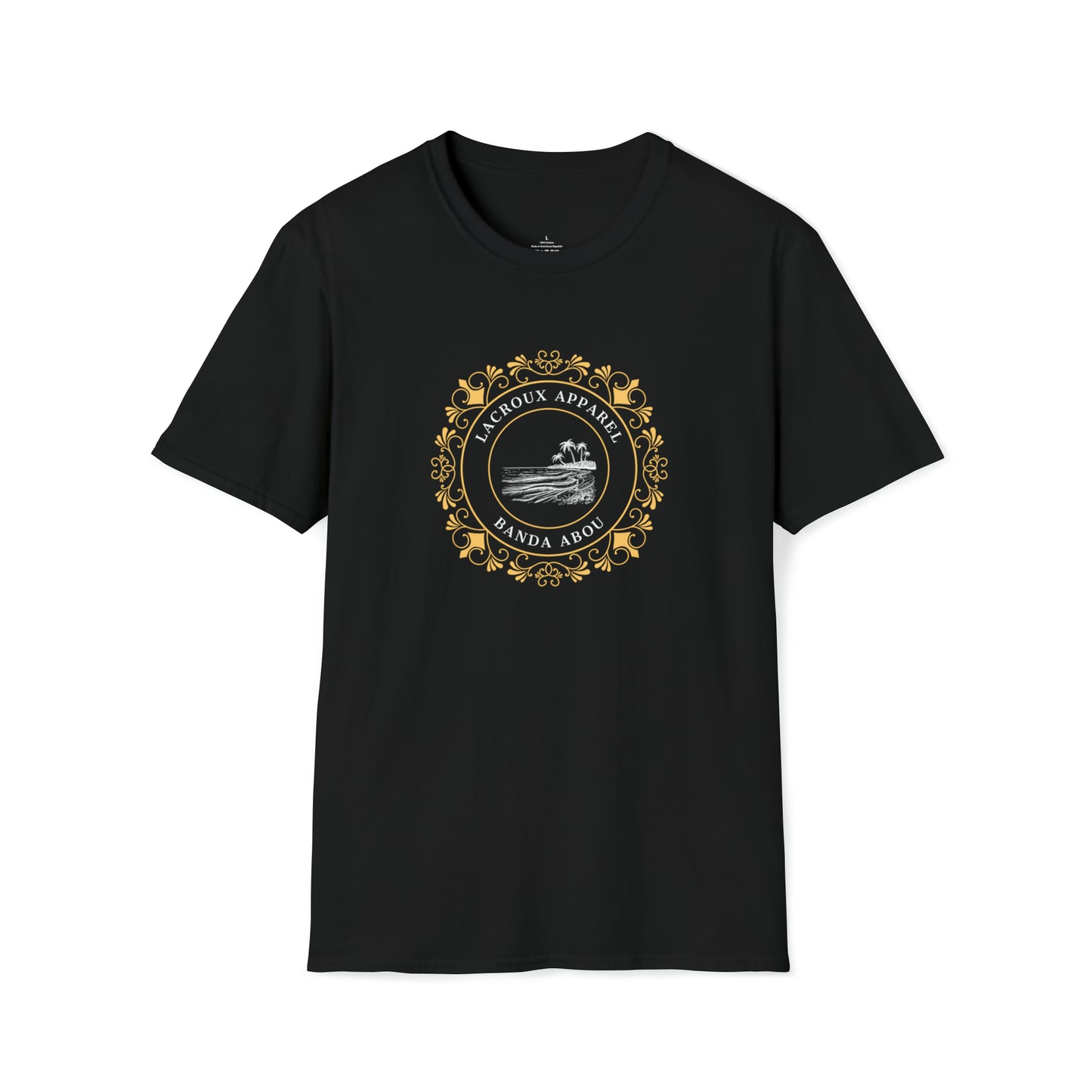 Men and Women Softstyle T-Shirt , Curacao Neighbourhoods Collection 02