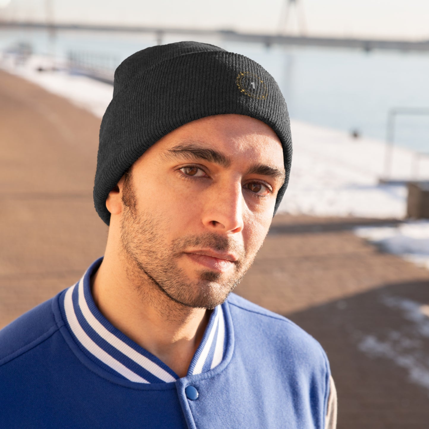 Knit Beanie - Head wear (God is One) 04