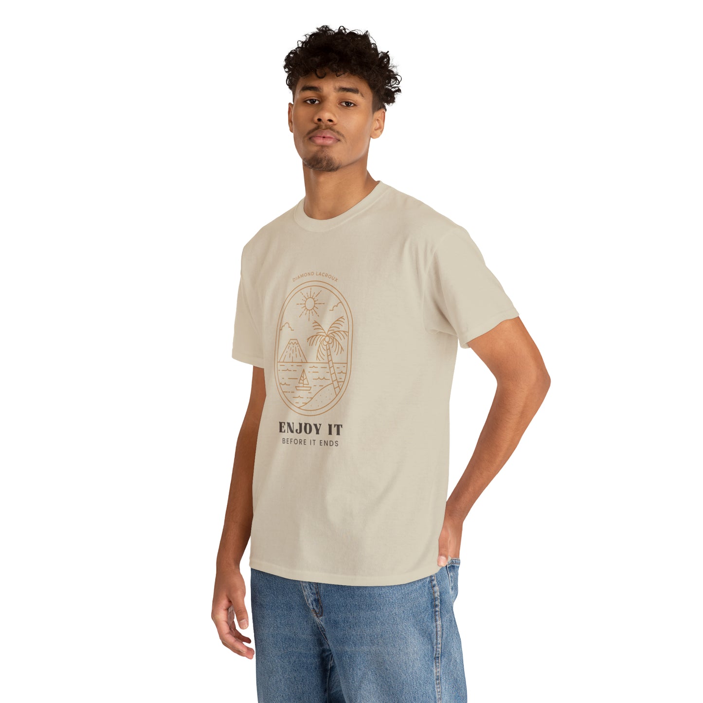 Men and Women Heavy Cotton Tee LOGO Identity Collection