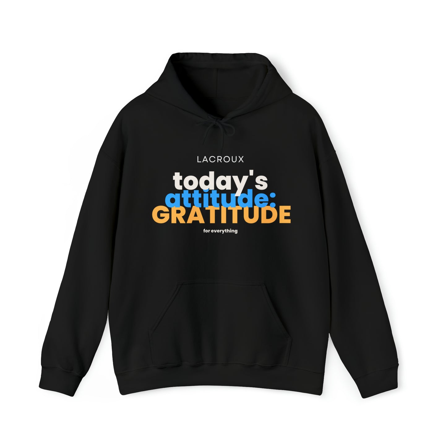 Men and Women Heavy Blend™ Wear Motivation 011-Hooded Sweatshirt 'GRATITUDE'.