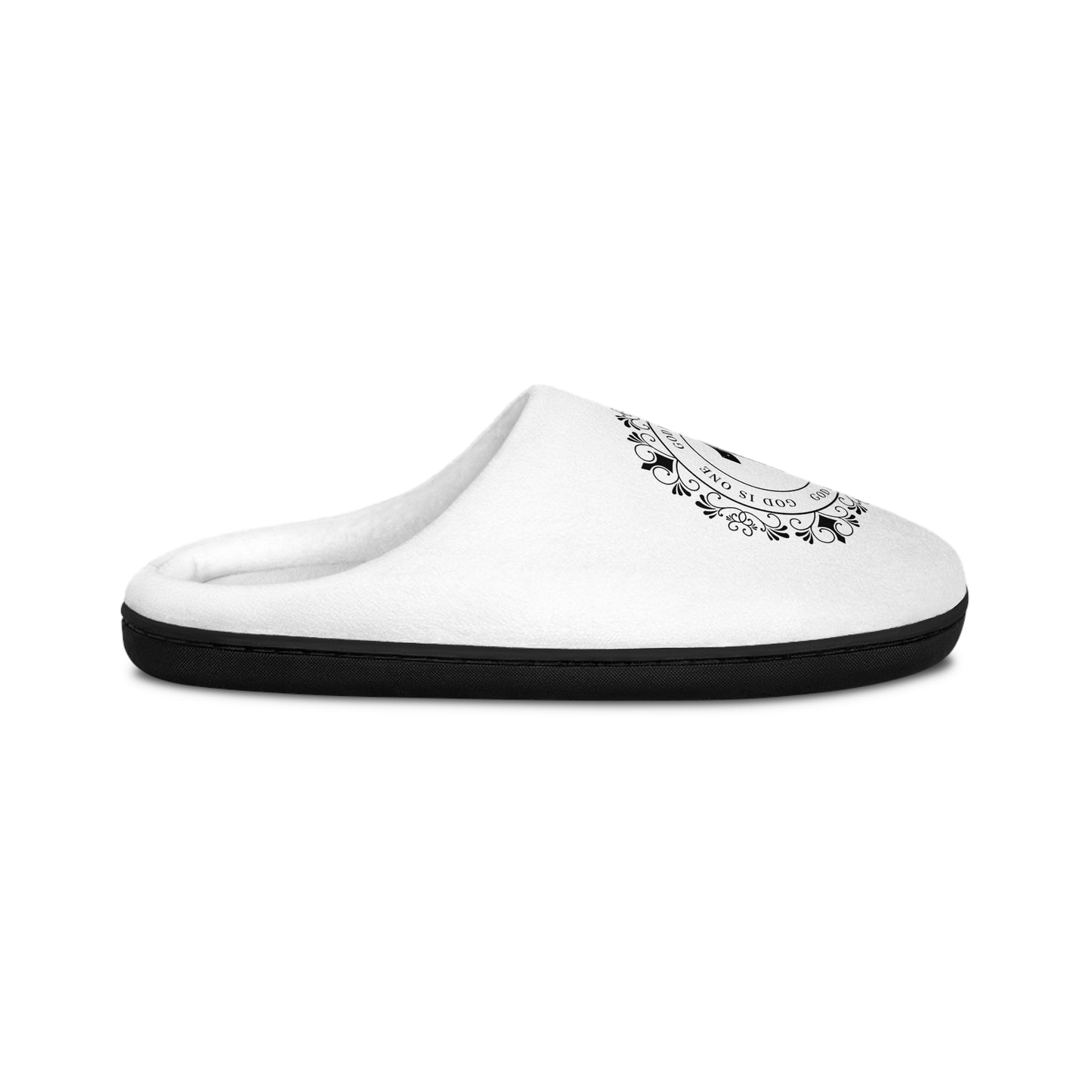 Men and Women Indoor Slippers God is One 05
