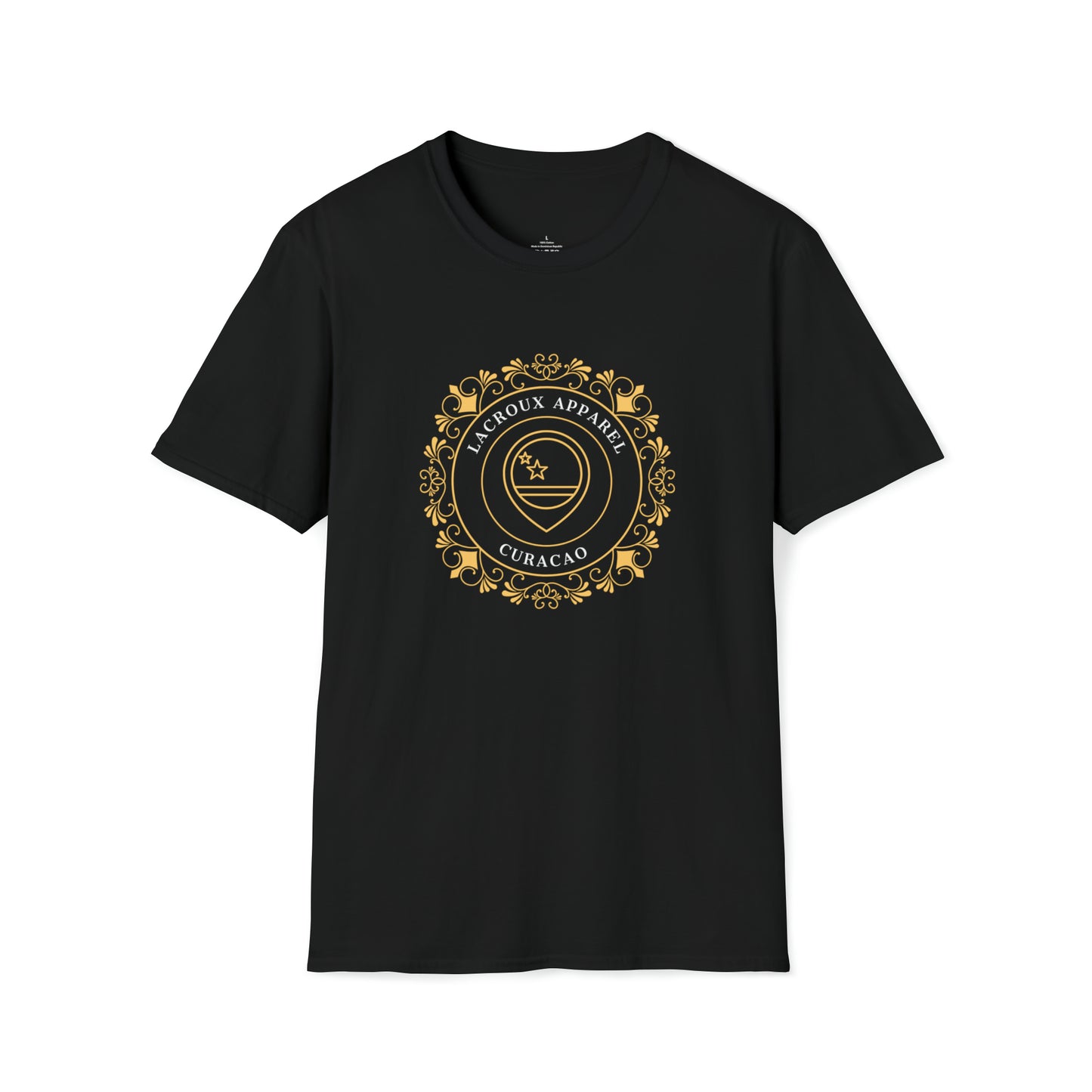 Men and Women Softstyle T-Shirt , Curacao Neighbourhoods Collection 01