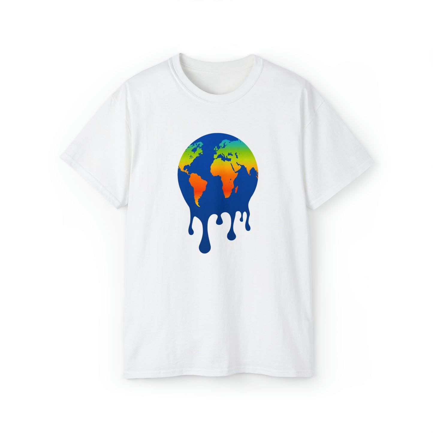Men and Women Ultra Cotton Tee Helping the Earth 07