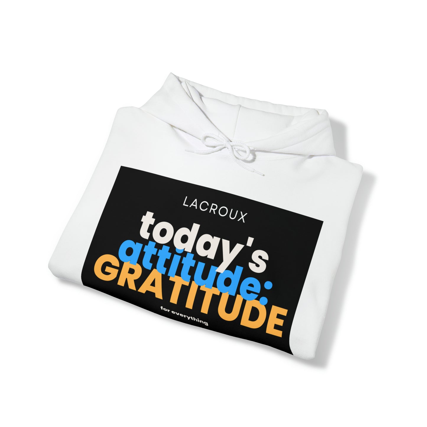 Men and Women Heavy Blend™ Wear Motivation 011-Hooded Sweatshirt 'GRATITUDE'.