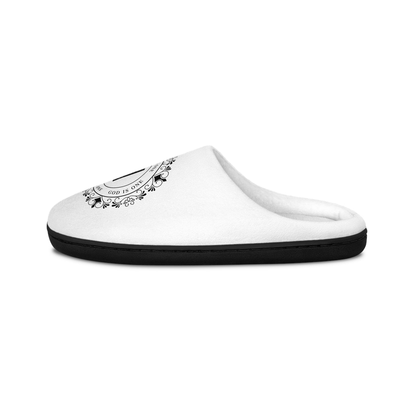 Men and Women Indoor Slippers God is One 05