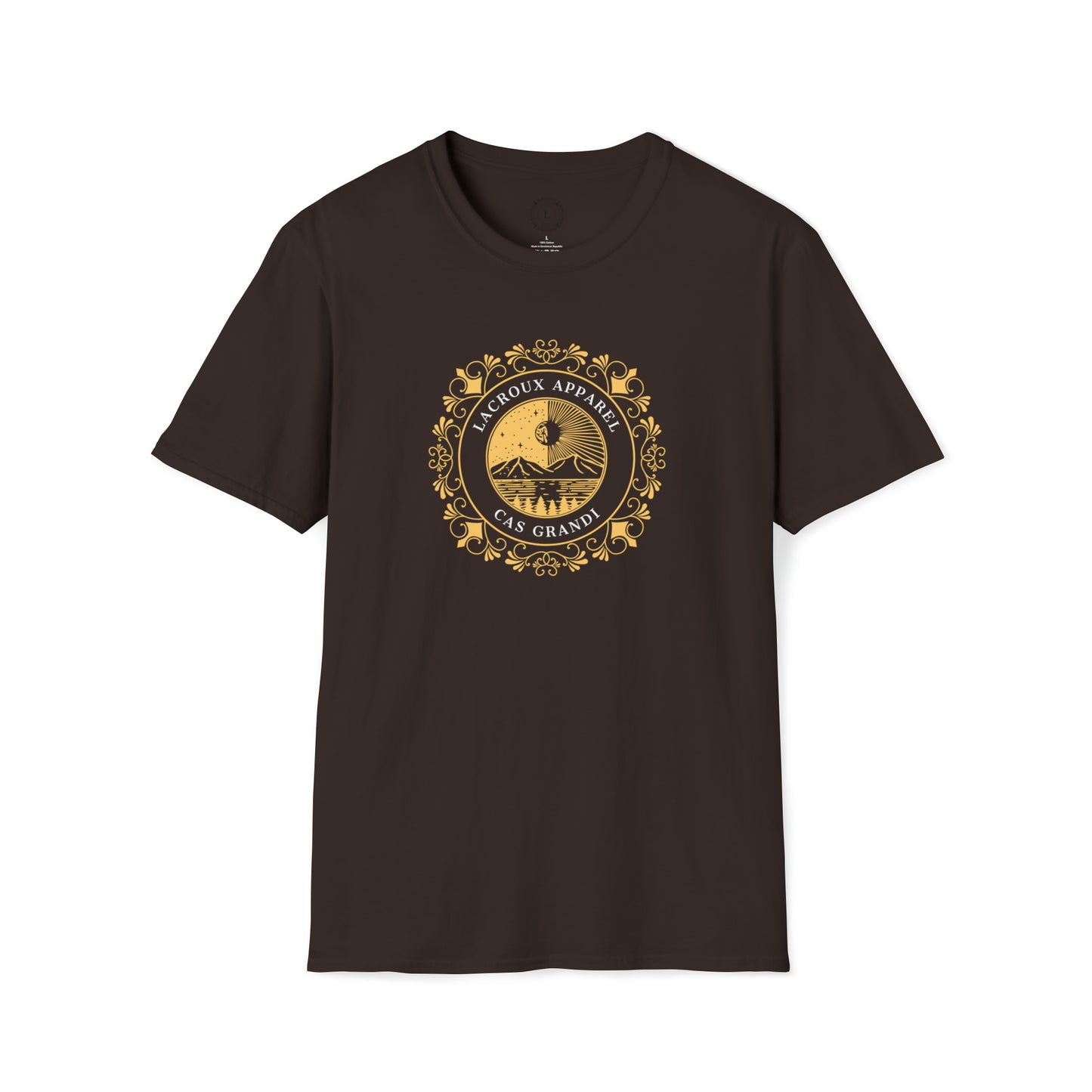 Men and Women Softstyle T-Shirt , Curacao Neighbourhoods Collection 04
