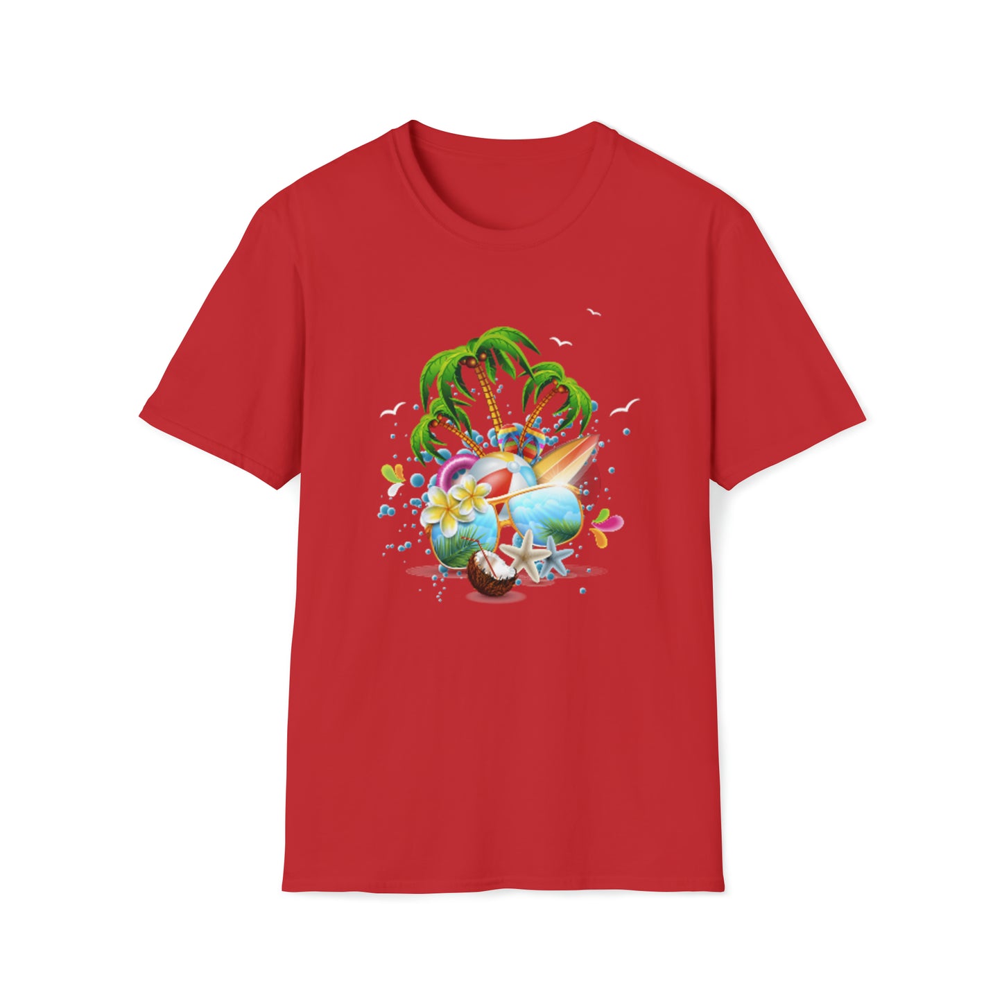 Men and Women Softstyle T-Shirt The Child In Me 03 Beach