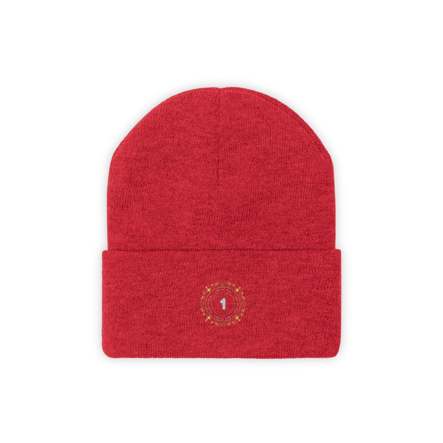 Knit Beanie - Head wear (God is One) 04