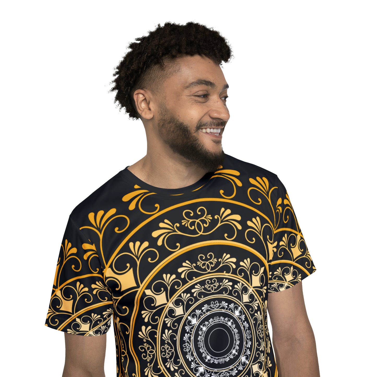 Men's Sports Jersey (AOP) Lacroux Logo Collection Sunburst