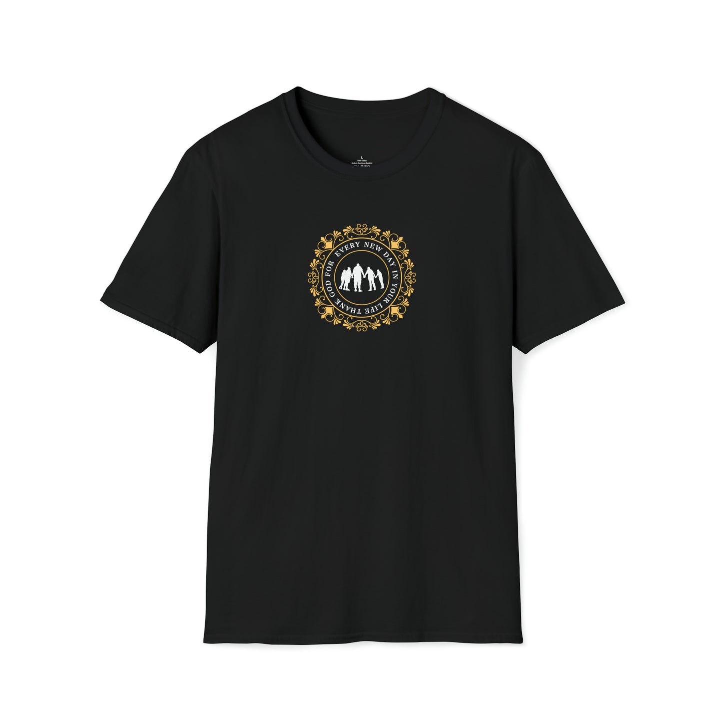 Men and Women Softstyle T-Shirt God is One 04