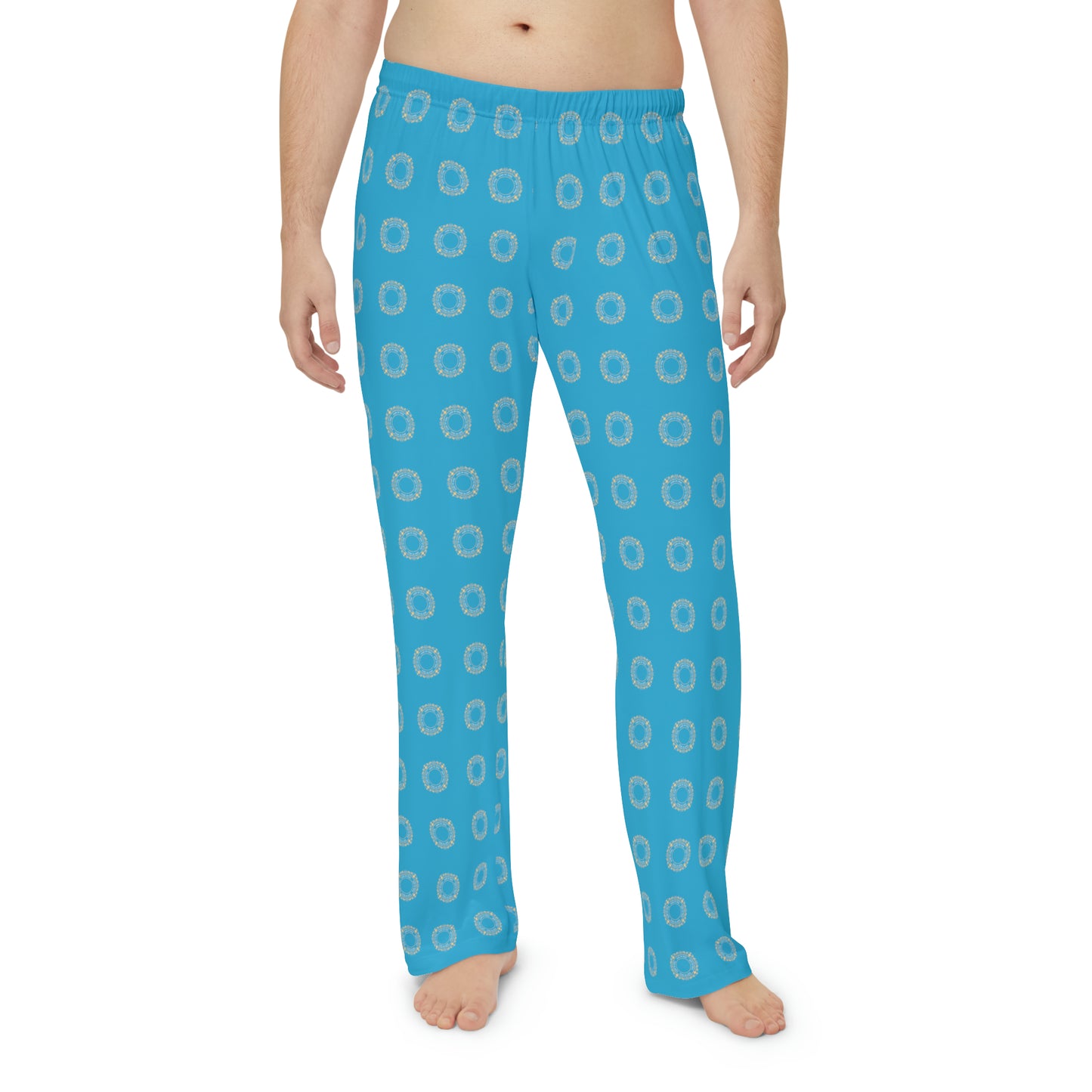 Men's Pajama Pants (AOP) Men's Bottoms God Is One 05