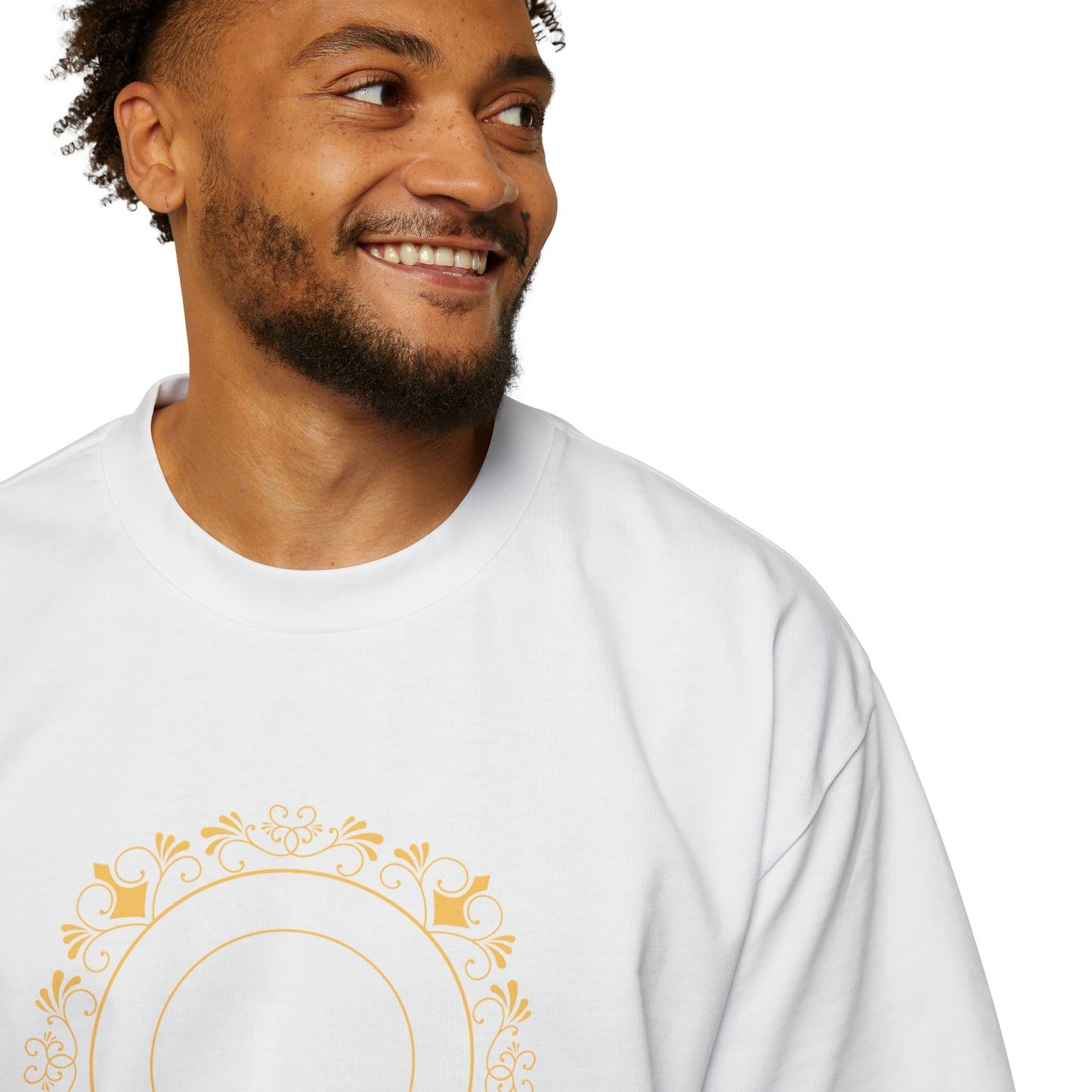 Men's Heavy Oversized Tee Lacroux Logo
