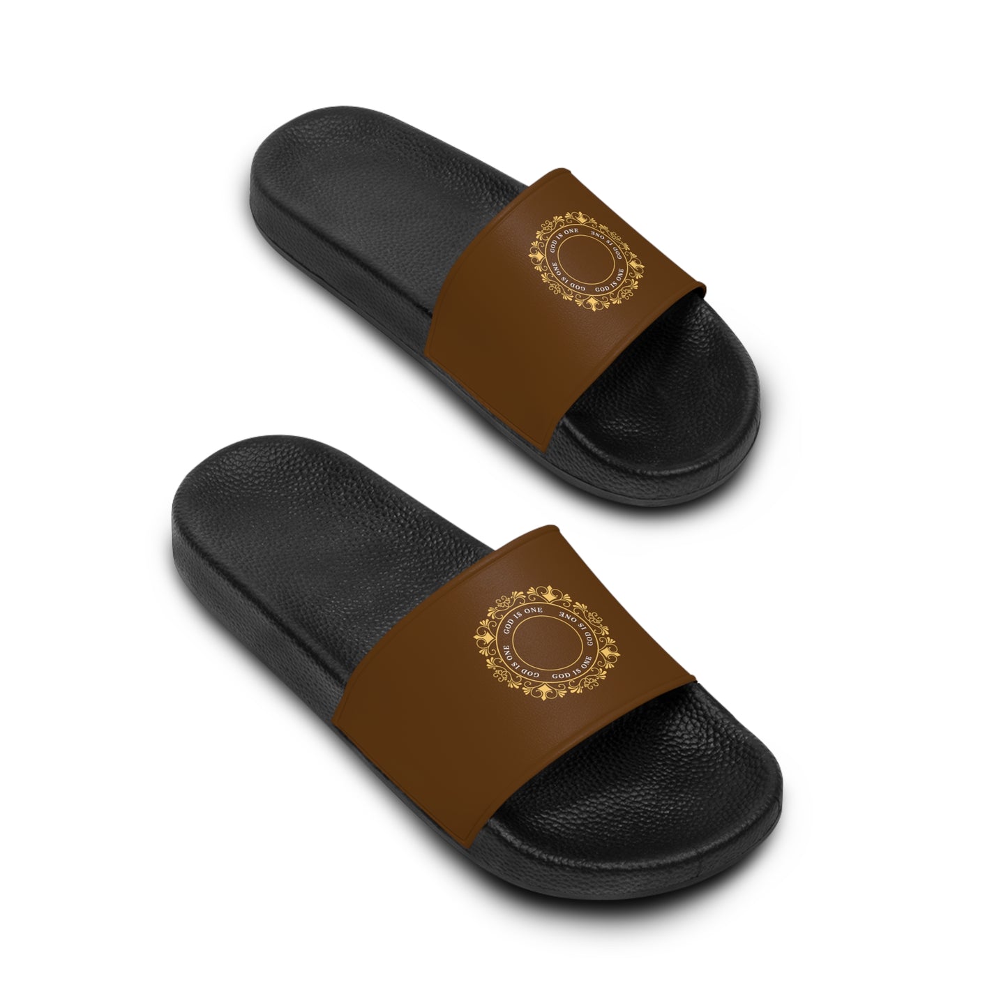 Men and Women Slide Sandals God Is One 08