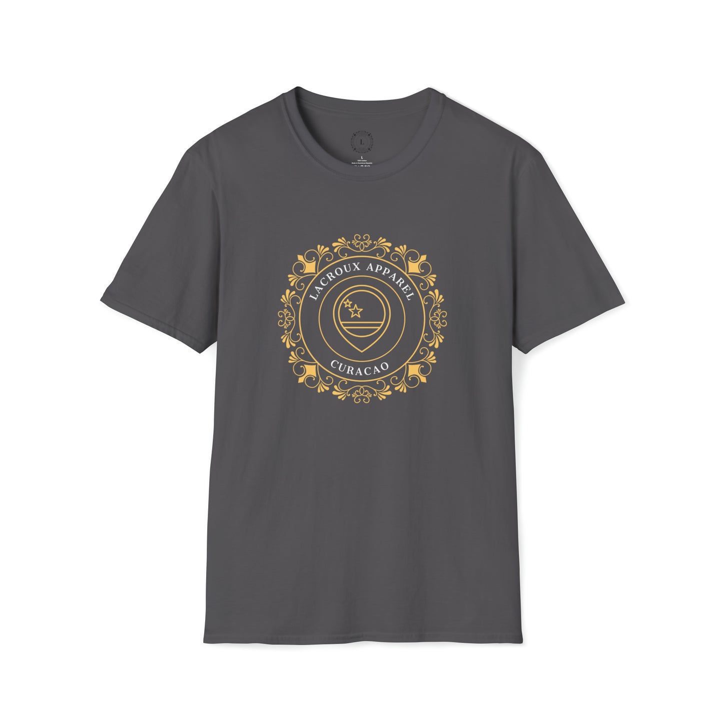 Men and Women Softstyle T-Shirt , Curacao Neighbourhoods Collection 01