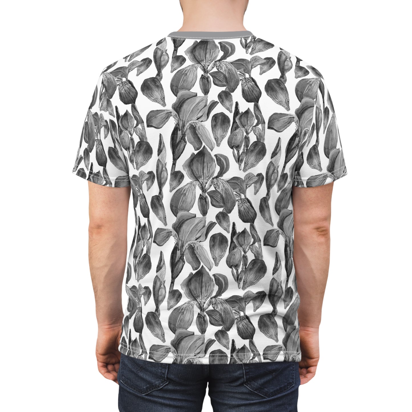 Men and Women Cut & Sew Tee Flower Petals All over print