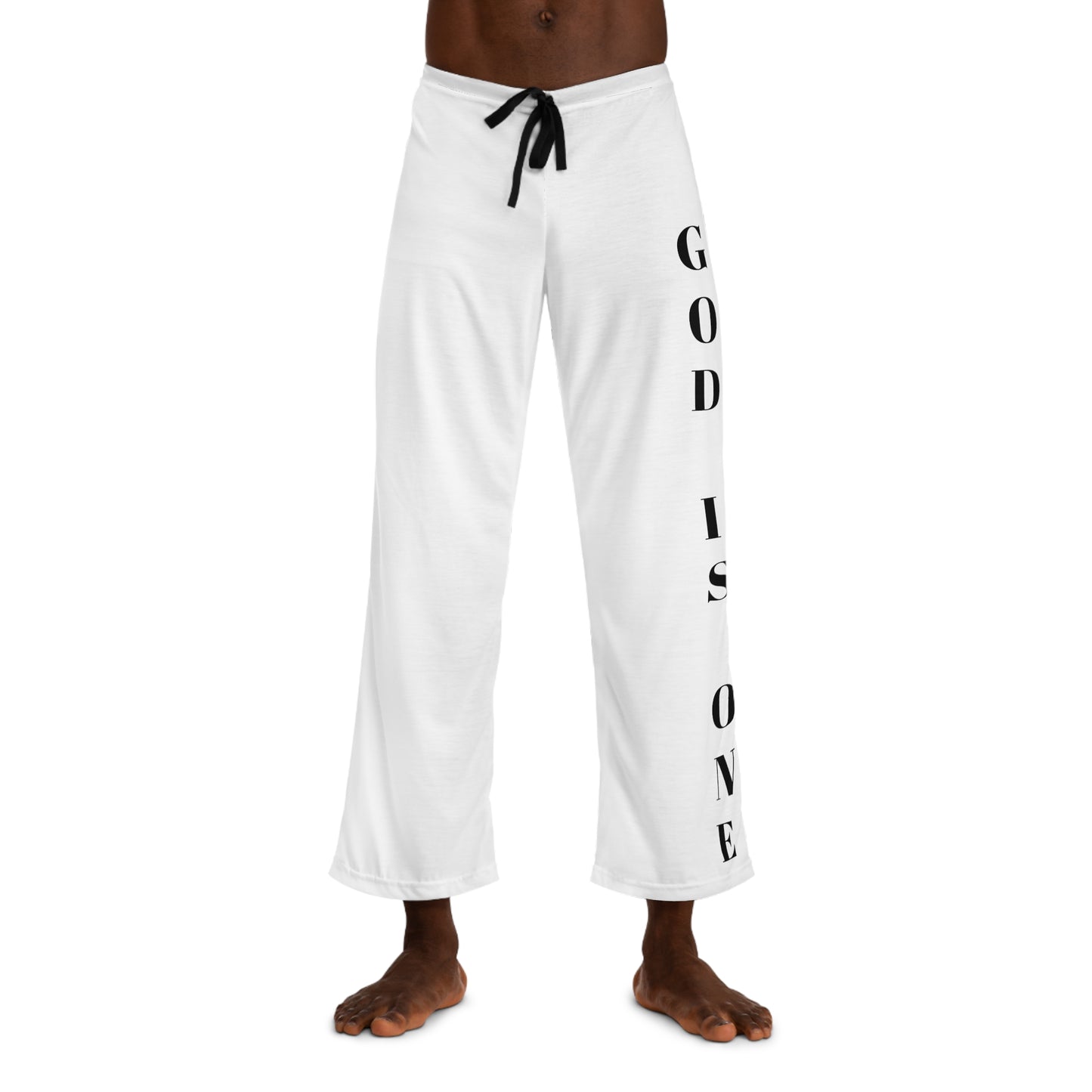 Men's Pajama Pants (AOP) Men's Bottoms God Is One 10