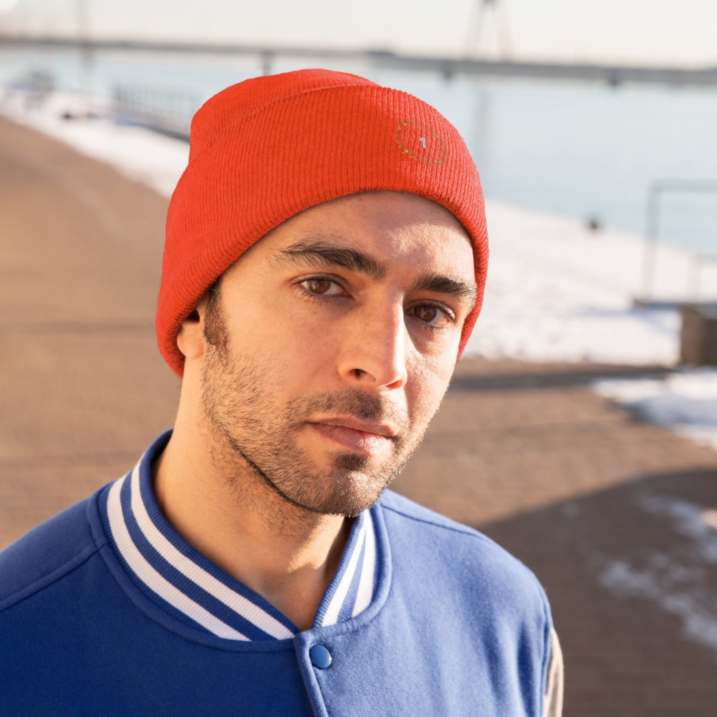 Knit Beanie - Head wear (God is One) 04