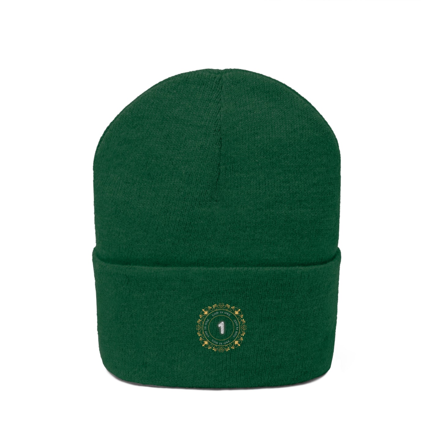 Knit Beanie - Head wear (God is One) 04