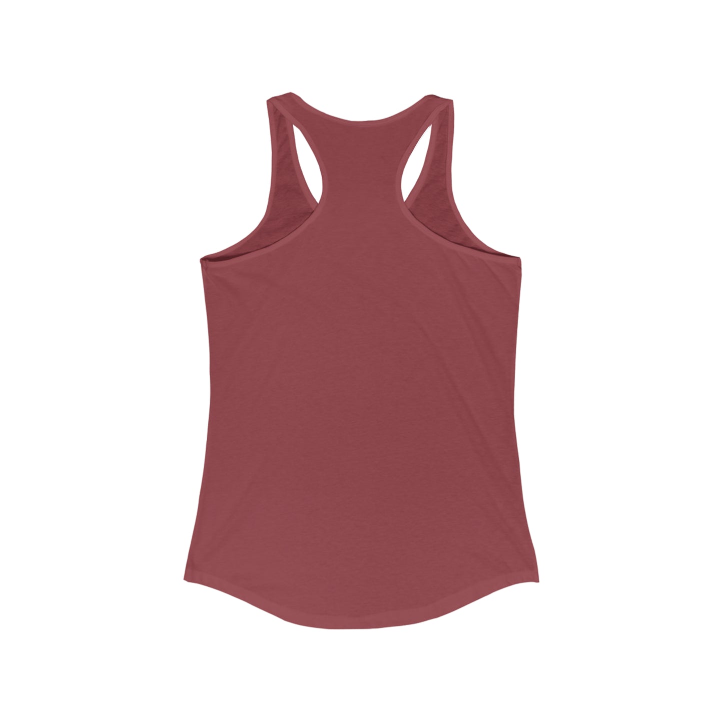 Women's Ideal Racerback Tank LOVE Identity Logo Collection