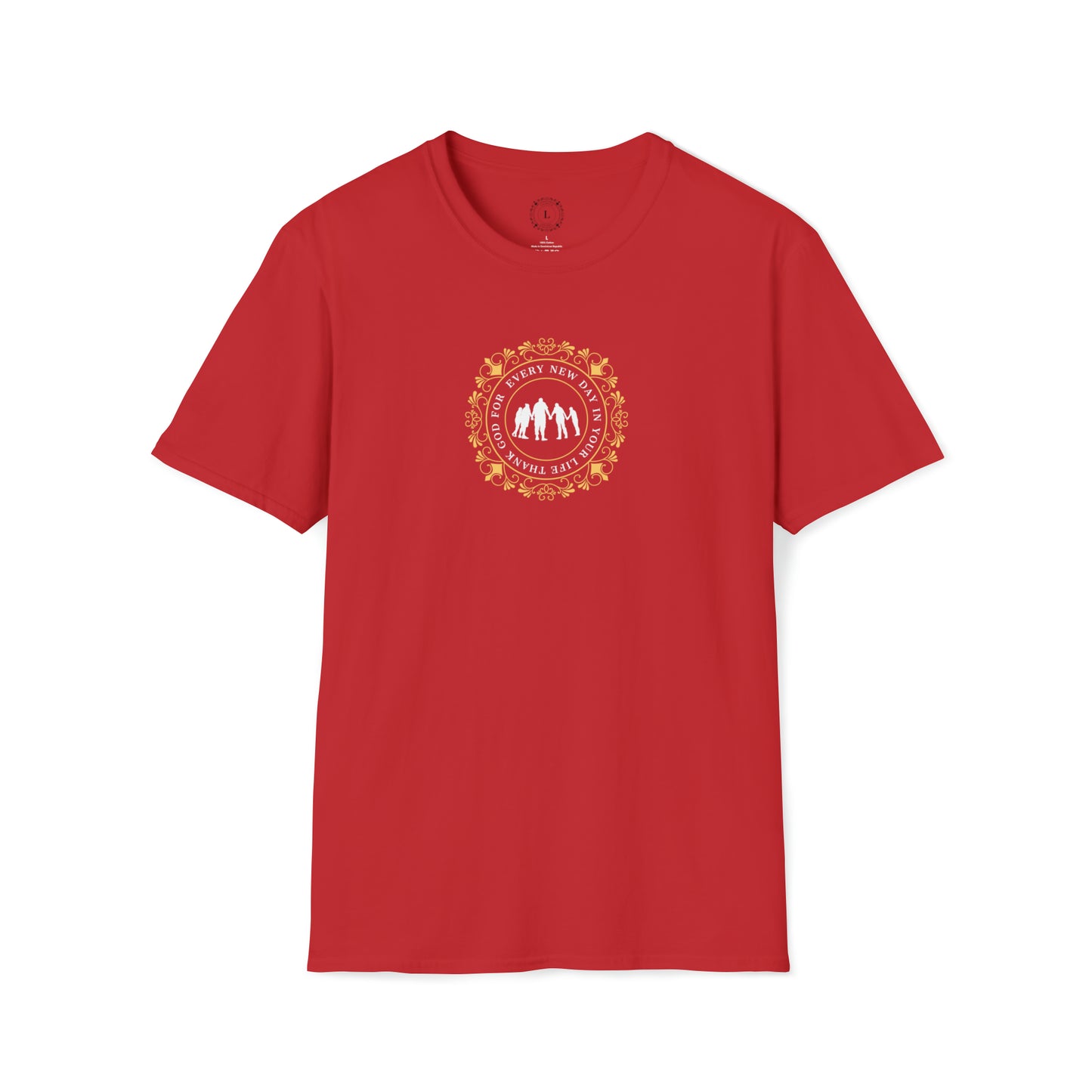 Men and Women Softstyle T-Shirt God is One 04