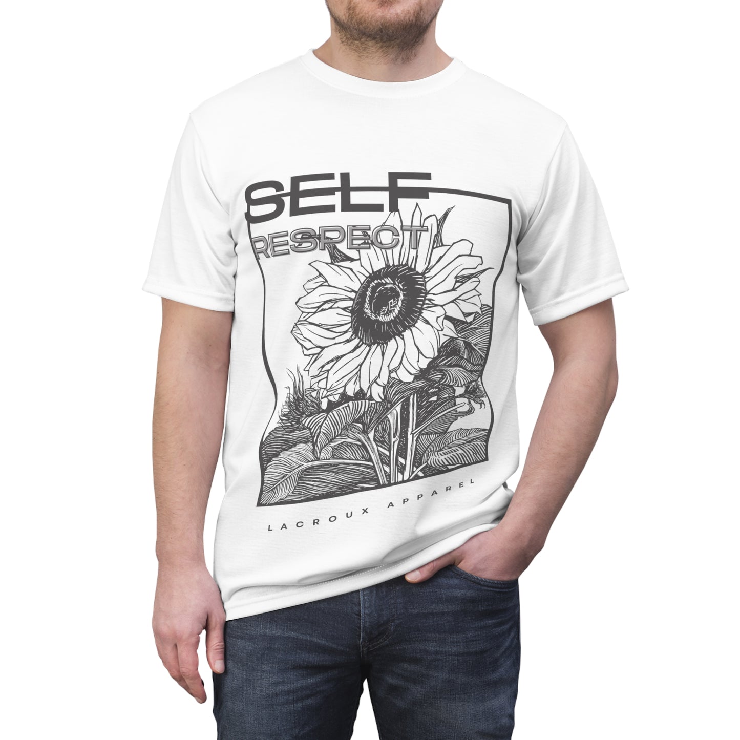 Men and Women Cut & Sew Tee Wear Motivation 08