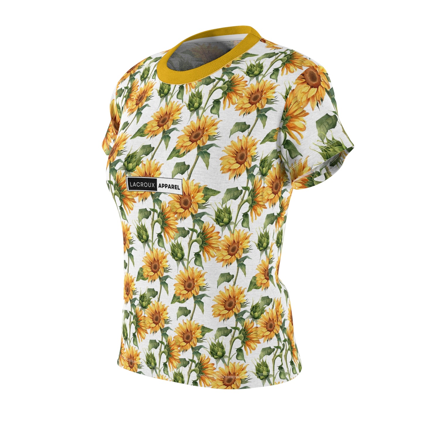 Women's Cut & Sew Tee Sunflower All over print