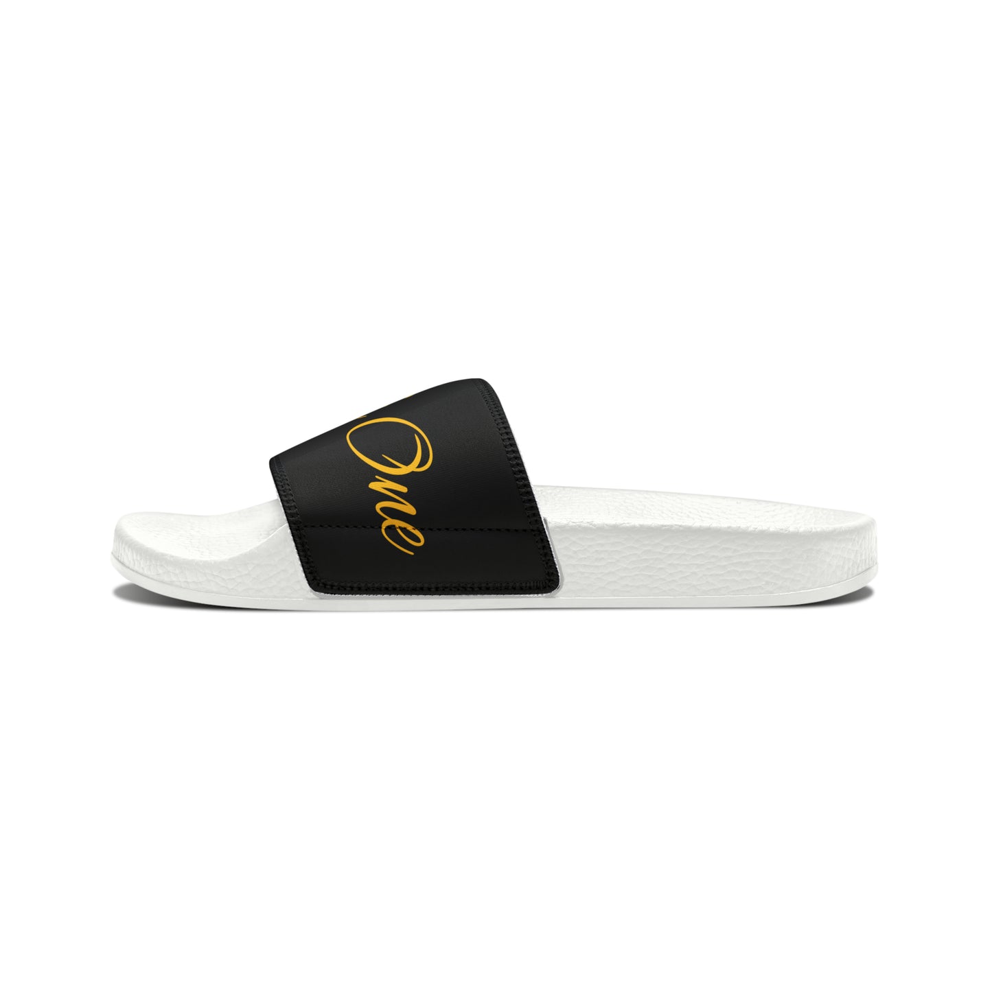 Men and Women PU Slide Sandals God Is One 10